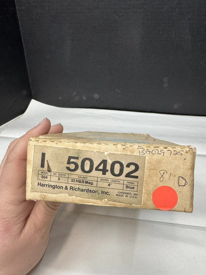 HR Harrington Richardson 504 caja y manual Foto 3 de 4