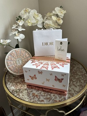 Mother's Day Dior Box + Mini Bag (Both Empty) + Makeup Bag + Perfume Sample