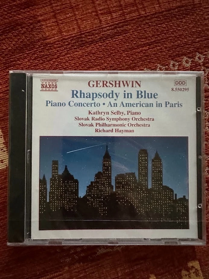Gershwin Rhapsody in Blue Piano Concerto, NEU und ovp