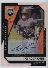 2021 Elite Extra Edition Prime Numbers B Signatures 36/70 CJ Rodriguez Auto 1t3