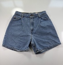 Vintage Women  s Levi  s 36981 Orange Tab Shorts Size 6 X 10 USA Relaxed Fit Denim