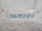 Vintage Pyrex  ButterPrint 503 Refrigerator Dish with Lid 1.5 Qts