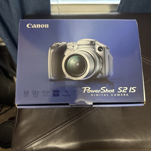 Caja de cámara Canon Power Shot S2 IS solo en caja, documentación, guía del usuario, software, etc. - Imagen 1 de 3