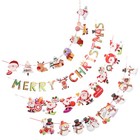  Holiday Ornaments Christmas Decorative Banner Party Wall Decoration