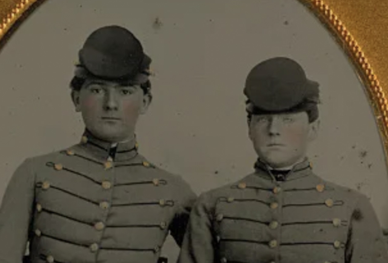 McDowell Confederate Forage Cap - Jean Wool  - Size XL