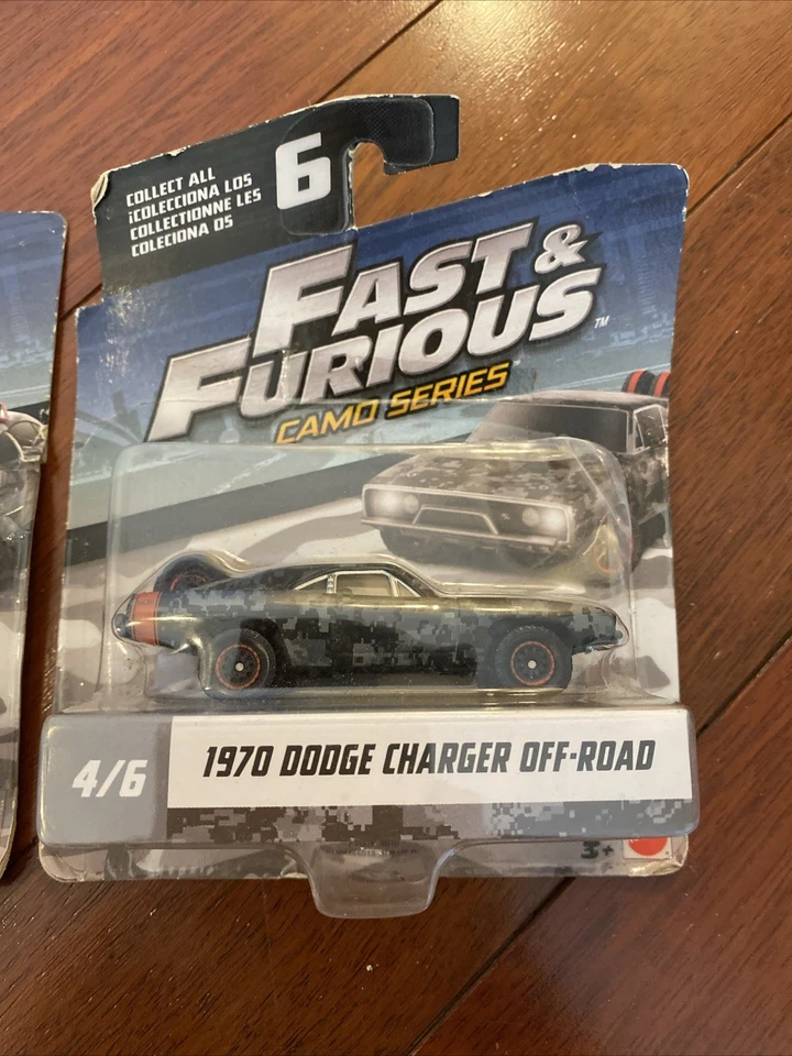 Lot Of 3 Fast & Furious Camo Series- Local Motors Rally Fighter, Dodge Diecast - Image 4 of 4