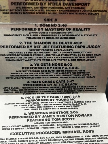 Marked For Death Soundtrack - Cassette / Tone-Loc, Shabba Ranks, Young MC +++ - Picture 5 of 7
