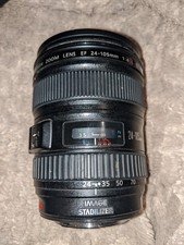 CANON EF 24-105mm f4 L IS USM ZOOM LENS - usable with faults