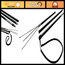 Aluminum Pole Spear, 3-Piece, 6.5 ft, Lightweight, Durable Fishing Gear