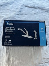 Project Source Kitchen Single Handle Faucet Wakebridge 5505630 Stainless