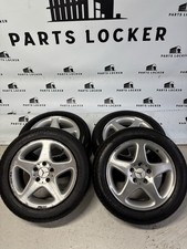 Mercedes C Class W203 Alloy Wheel Set & Pirelli Tyres A2034010702 7x16 Inch ET37
