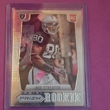 Panini 2012 Prizm Rod Streater Rookie #264 Oakland Raiders NFL Football Card. rookie card picture