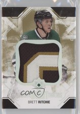 2014 Upper Deck Ultimate Collection Debut Threads /100 Brett Ritchie Patch xp6