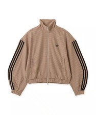 adidas Originals Checkered All Over Print Track Jacket Retro Classic Women Size