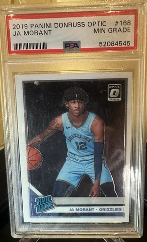 2019-20 Panini Donruss Optic - Rated Rookie Ja Morant #168 (RC) Min Grade