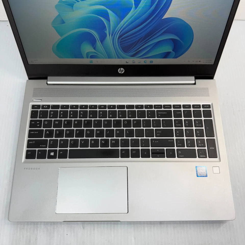 HP ProBook 450 G6 i3-8145U 15.6" Windows 11 Pro Laptop 256GB NVMe SSD 16GB RAM - Image 4 of 4