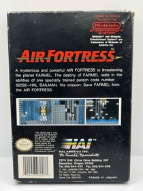 Air Fortress NES (Nintendo System, 1989) CIB Complete - Authentic - Tested