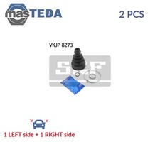 VKJP 8273 CV JOINT BOOT KIT PAIR TRANSMISSION END FRONT SKF 2PCS FOR FIAT DOBLO