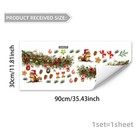Christmas Wall Stickers Cozy Christmas Atmosphere Charming Holiday Motifs