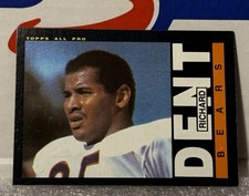 1985 Topps Football #24 Richard Dent Rookie Card - HOF. rookie card picture