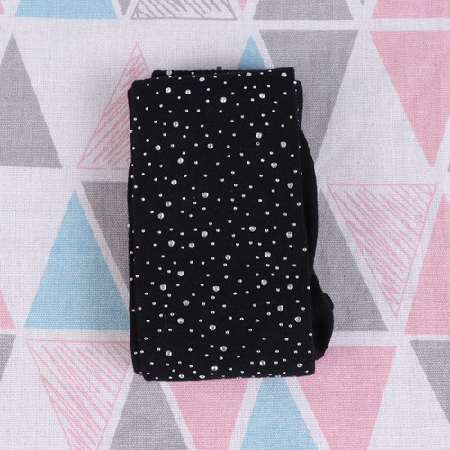 1 Pair of Stockings Rhinestone Over Knee Stockings High Socks for Lady (Black) - Imagen 5 de 12