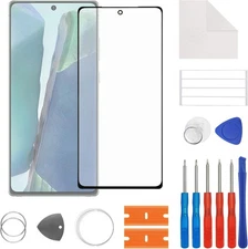 Display Glass Front Glass Outer Screen Lens Replacement Compatible with Samsung