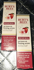 Burt's Bees Renewal Intensive Firming Serum, 1.1 Oz Lot Of 2