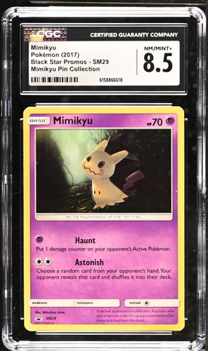 Mimikyu graded CGC 8.5 for sale on eBay