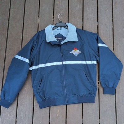 Port Authority XL Kraft Lowville Hazardous Materials Team Navy Soft Shell Jacket
