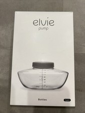 Elvie Pump Breastmilk Storage Bottles 3 Pack New