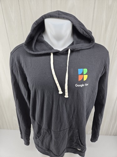 GOOGLE FIBER Hoodie Erwachsene XL Mitarbeiter grau - Bild 2 von 10