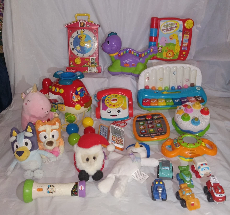 Lot of 25 Vtech Fisher-Price LeapFrog Developmental Baby Toddler Learning Toys - Image 4 of 4
