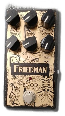 FRIEDMAN BE-OD Overdrive Effektpedal getestet & funktioniert 53653