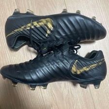 Nike Tiempo Legend 7 Elite FG Black Gold for Sale | Authenticity