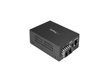 StarTech.com Single Mode SC Fiber Ethernet Media Converter - 1000BASE-LX Gigabit