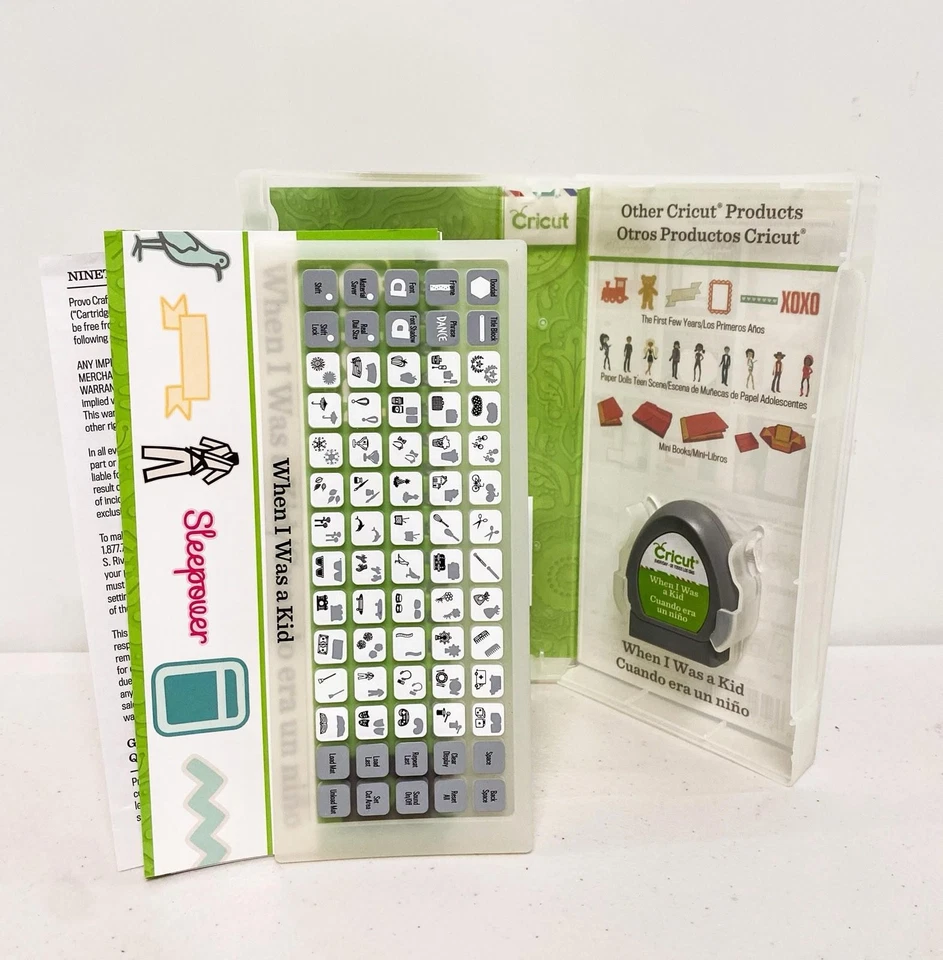 Cricut 墨盒 - 当我还是个孩子的时候 - 全新开箱!! — 第 2/3 张图片