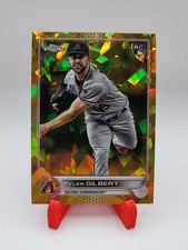 2022 Topps Chrome Sapphire Tyler Gilbert RC 02/50 GOLD! #130 Diamondbacks