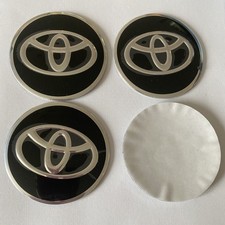 Free Tracking Post. TOYOTA WHEEL CENTRE CAP STICKERS 56mm. SET OF 4