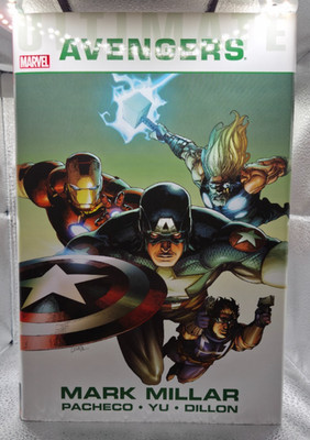ULTIMATE AVENGERS BY MARK MILLAR - OMNIBUS - PREOWNED - PLEASE READ & SEE PICS!