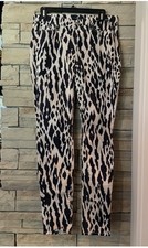 7 For All Mankind Cheetah Jeans Women  s Sz 29 Skinny Mobwife Animal Print Luxury
