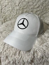Gorra blanca Mercedes Benz AMG Petronas F1 Fórmula Uno 2023 Lewis Hamilton