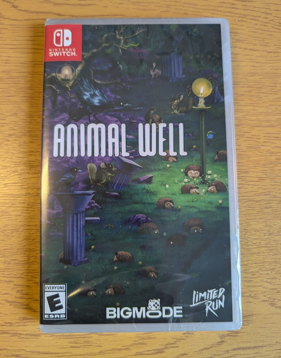Animal Well Nintendo Switch Limited Run Games #234 BRAND NEW SEALED RARE LRG