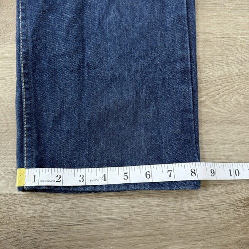 Vintage Lee Riders USA Made Cowboy Dark Denim Jeans 101z Mens ACTUAL Sz 30x30 - Picture 12 of 15