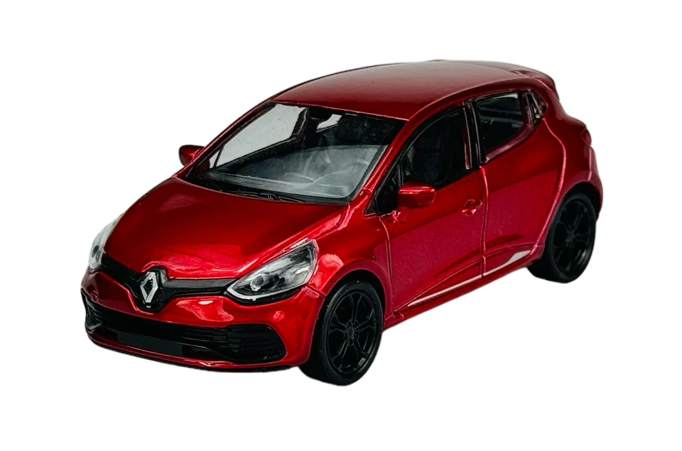 WELLY RENAULT CLIO RS RED 1:34 DIE CAST METAL MODEL NEW IN BOX 43672 - Image 2 of 4