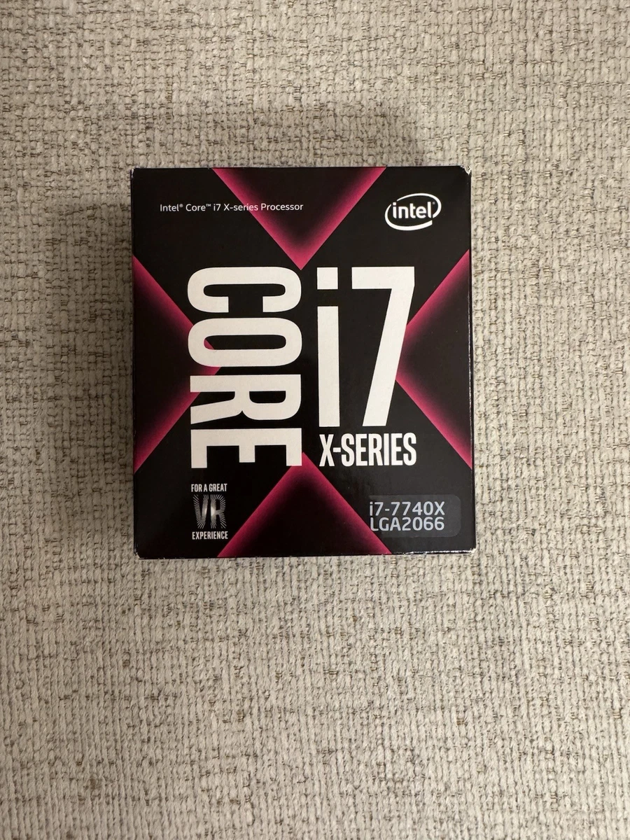 Intel Core i7-7740X Processor Model Computer Processors (CPUs) for