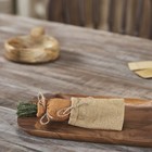 Spring In Bloom Mini Burlap Sack with Carrot VHC Brands