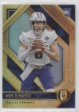 2020 Panini Gold Standard Rookies Platinum 7/75 Ben DiNucci #153 0c3