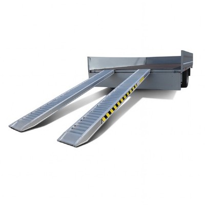 Alu Auffahrschienen Auffahrrampen 3500 x 400 x 136mm 4850kg Verladerampen