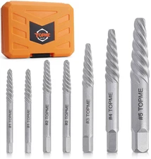 Extractor de tornillos rotos dañados tornillo barridos broken set kit juego NEW