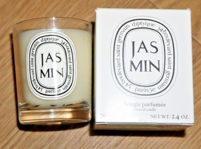 Diptyque Jasmin Scented Candle 2.4oz / 70g Jasmine Bougie Parfumée Authentic NEW